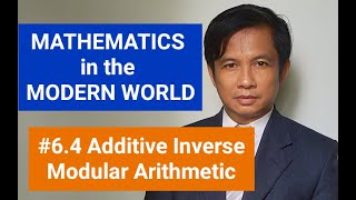 Additive inverse in modular arithmetic [upl. by Nylzor613]