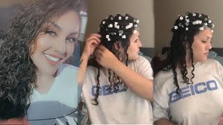 How I Perm My Hair At Home  Quick amp Easy  Savannahxo28 [upl. by Onaivatco]