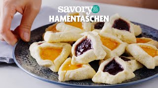 How to Make Hamantaschen  SavoryOnline [upl. by Yrotciv]