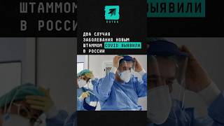 В России выявили два случая заболевания новым штаммом COVID новости поток ковид россия штамм [upl. by Assirem64]