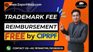 Trademark Fee Reimbursement by CIPRPF India SME Forum  Hindi  Ankit Sahu [upl. by Tireb]