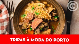 Como fazer Tripas à Moda do Porto  Receita de Carne [upl. by Asiela]