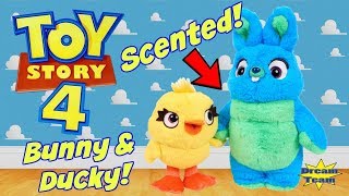 Toy Story 4 Scented Plush Bunny amp Ducky Friends that stick together [upl. by Ramed]