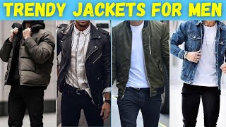 Top 4 Trendy Jackets For Men  How To Look Stylish In Jackets [upl. by Yrot]