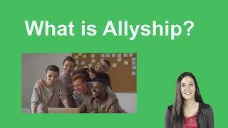 What is Allyship How to make allies at work [upl. by Aremus]