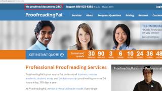 Proofreading Services and Ordering Process  ProofreadingPalcom [upl. by Janel]