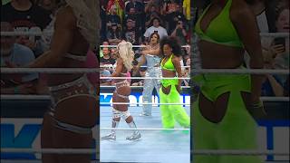 Naomi comes to aid of Bianca Belair amp Jade Cargill BIG3 [upl. by Tod]