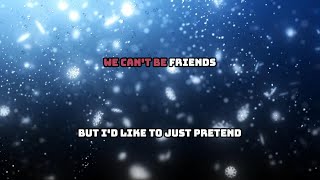 Ariana Grande  we cant be friends wait for your love Karaoke [upl. by Meit]