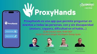 Presentación de la aplicación ProxyHands [upl. by Lucas]