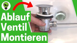 Ablaufventil Waschbecken Montieren ✅ ULTIMATIVE ANLEITUNG Wie Ablaufgarnitur mit Hebel Einbauen [upl. by Ailehc992]