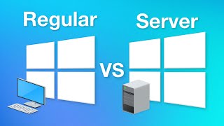 Windows Server vs Regular Windows  How Are They Different [upl. by Royall]