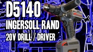 Ingersoll Rand D5140 DrillDriver 20v Cordless IQv20 [upl. by Woodie]