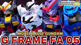 【MOBILE SUIT GUNDAM G FRAME FA05】 Review！（BANDAI Gunpla） [upl. by Martell]