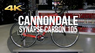 2017 CANNONDALE Synapse Carbon 105  Actual Weight [upl. by Pontus562]