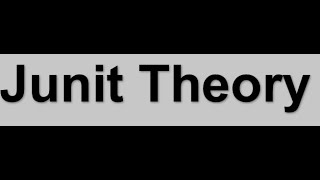 Junit or Junit5 Theory Testing Frameworks 2024 [upl. by Aiveneg]