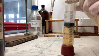 Yr 12 Nitrogen Dioxide Equilibrium [upl. by Ahsonek]