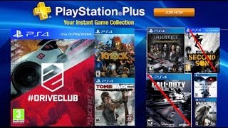 FREE PS4 Triple AAA Titles Coming this year to PsPlus 2014 December [upl. by Nahtaj610]