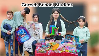 Gareeb School Student  Stationery Check 🖍️  Surprise Stationery Check by Teacher 😮 MoonVines [upl. by Hegarty136]