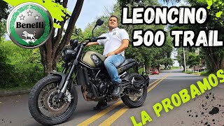 Benelli Leoncino 500 trail  Primeras impresiones  prueba de manejo  tomas épicas 🔥😎 [upl. by Breh]