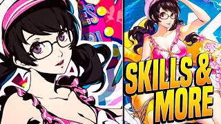 PERSONA 5 PHANTOM X THE NEW SUMMER TOMOKO SKILLS ARE TRANSLATED [upl. by Ansela868]