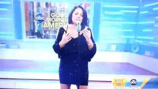 Sara Ramirez sings The Story Live on Good Morning America [upl. by Thurmond]