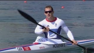 Mens Canoe Sprint Kayak Single 200m SemiFinals  London 2012 Olympics [upl. by Shimberg]