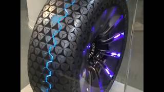 Future TIRES  Most Advanced Futuristic Tires You should see to believe [upl. by Drobman]