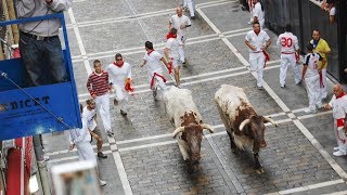 Pamplonas Running of the Bulls [upl. by Sivrup250]