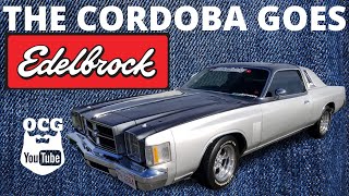 INSTALLING AN EDELBROCK AVS2 THUNDER SERIES CARBURATOR ON MY 1979 CHRYSLER CORDOBA [upl. by Leyameg238]