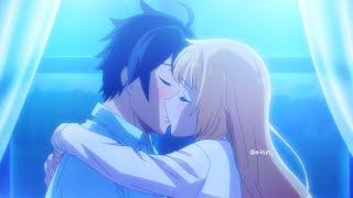 Red x Rit Sweet Romantic Kiss😘 Scene😍 Banished from Heros Party  Anime Kiss Scene akun [upl. by Ezar202]