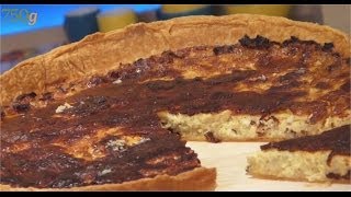 Recette de Quiche aux oignons  750g [upl. by Ahcire]