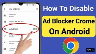 Adblock chrome  adblock android 2024  chrome ads block [upl. by Weissman]