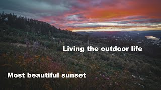 The outdoor life in Sweden new gear test and stunning sunsets [upl. by Raybin]