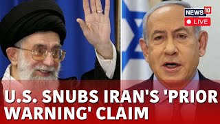 Iran Israel News Live Iran Did Not Provide Us With Attack Warning Or Targets White House Says N18L [upl. by Irisa339]