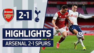 HIGHLIGHTS  ARSENAL 21 SPURS [upl. by Kcyred]