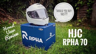 HJC RPHA 70 Long Term User Review [upl. by Maxwell]