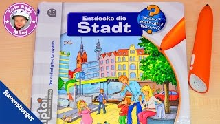 Tiptoi Buch Ravensburger Entdecke die Stadt Wieso Weshalb Warum [upl. by Elmore]