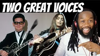 ROY ORBISON AND EMMYLOU HARRIS That loving you feeling again REACTION  Two great voices [upl. by Stricklan]