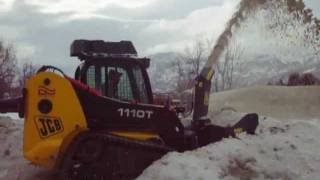 EDIMACMINI PALA JCB ROBOT T 1110 HF CON TURBINA PER NEVE  wwwedimacit [upl. by Kylander943]