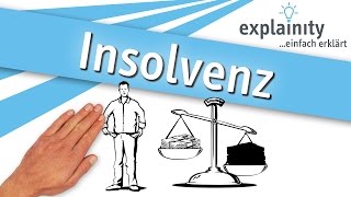 Insolvenz einfach erklärt explainity® Erklärvideo [upl. by Athalla]