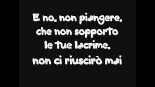 E fuori è buio  Tiziano Ferro Testo [upl. by Reed]