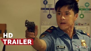 Double Barrel Official Trailer 2017  Jeric Raval AJ Muhlach Phoebe Walker​ [upl. by Suiddaht593]