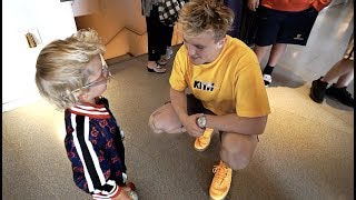 Mini Jake Paul Shows Jake Paul HOW TO FLEX [upl. by Rolanda436]