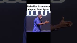 Rebellion is an Egyptian culture campmeeting pastorchingtok christculturechurch [upl. by Hanshaw]