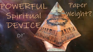 The Resin Arts ORGONITE PYRAMID with Copper amp Iron powder [upl. by Naillik]