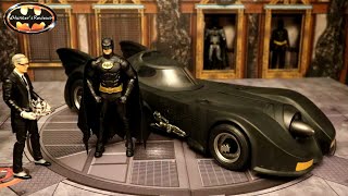 McFarlane DC Multiverse 1989 Batman amp Batmobile Amazon Exclusive Michael Keaton Action Figure Review [upl. by Rj361]