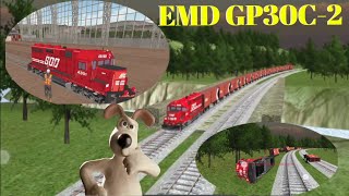 EMD GP30C2 GM ElectroMotive DivisionEMD Diesel [upl. by Solim984]