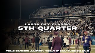 Labor Day Classic 2024  Texas Southern Univ vs Prairie View Univ  5th Quarter [upl. by Sobmalarah]