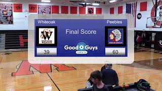 Peebles At Whiteoak Girls Basketball [upl. by Dacey]