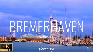 Bremerhaven Germany 🇩🇪 Walking Tour 2023  4K 60fps HDR [upl. by Aissej]